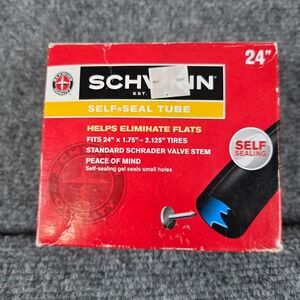 Schwinn 24" Self Seal Bicycle Tube Standard Schrader Valve‎